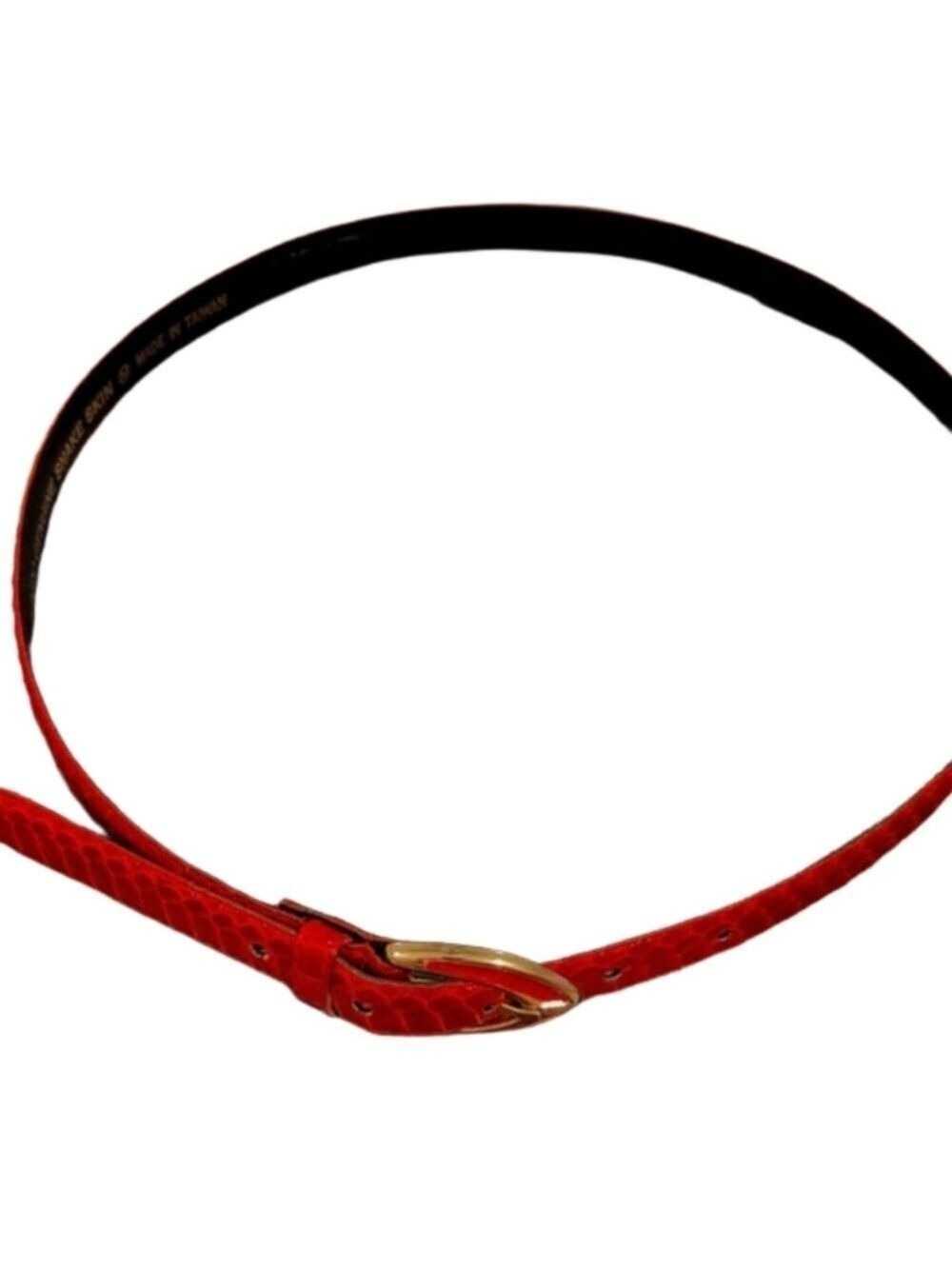 Sunco genuine snake skin,made in Taiwan, Medium ,but runs smaller ,see pictures - Picture 4 of 6